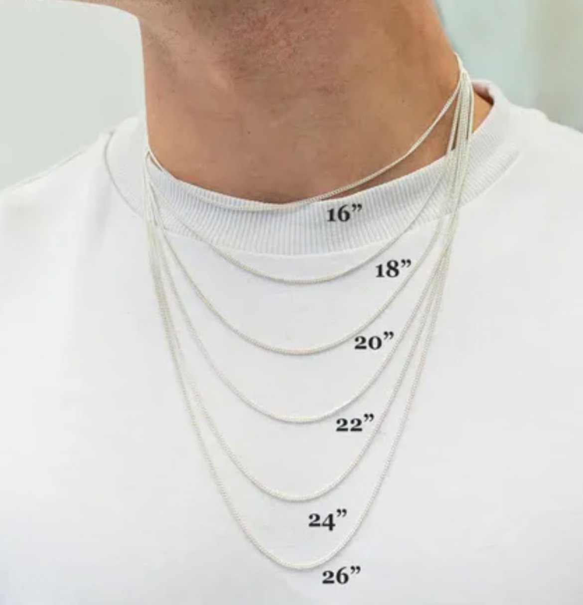 Chain Length / Size Guide