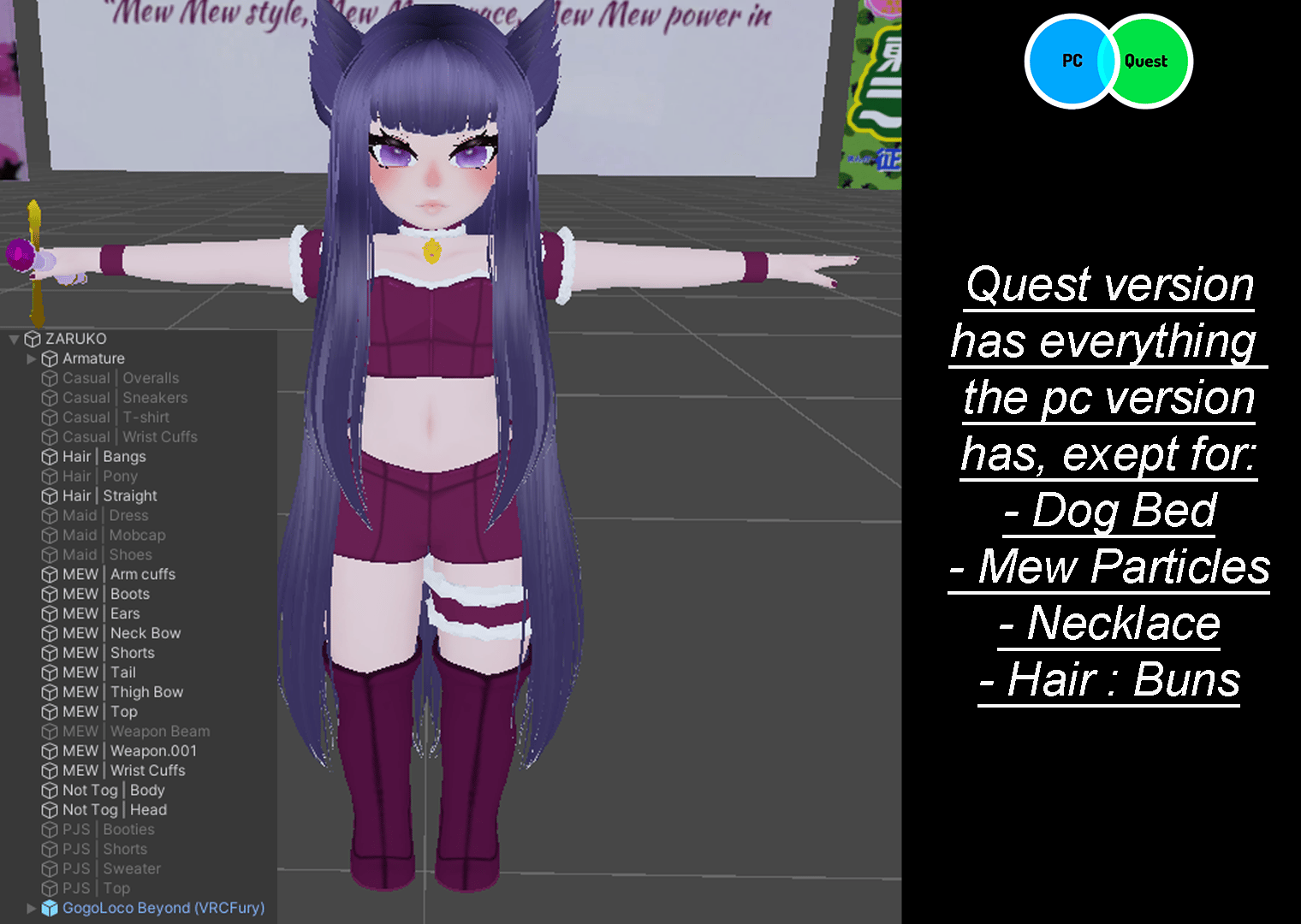 Zaruko [ PC QUEST | VRCFT ] - Payhip