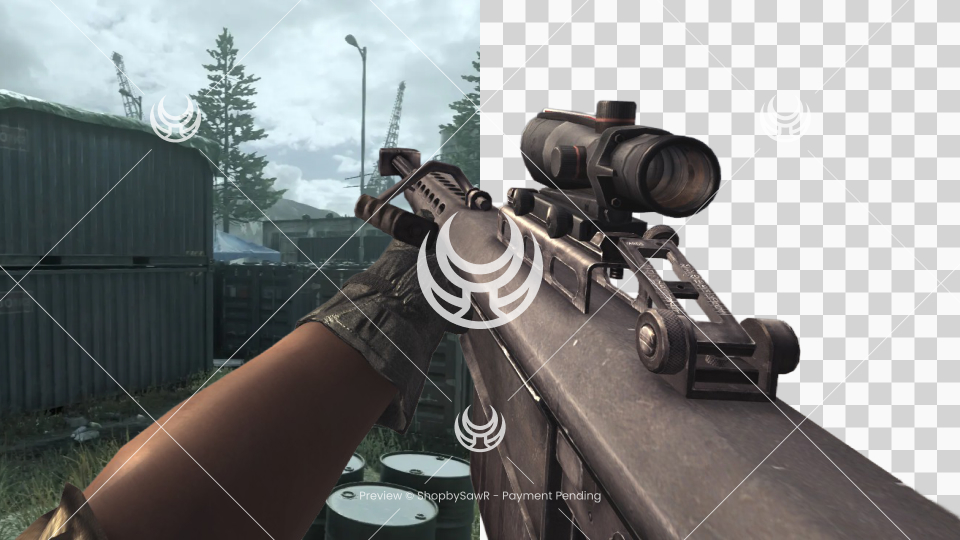Barrett .50cal ACOG Screenshot Pack