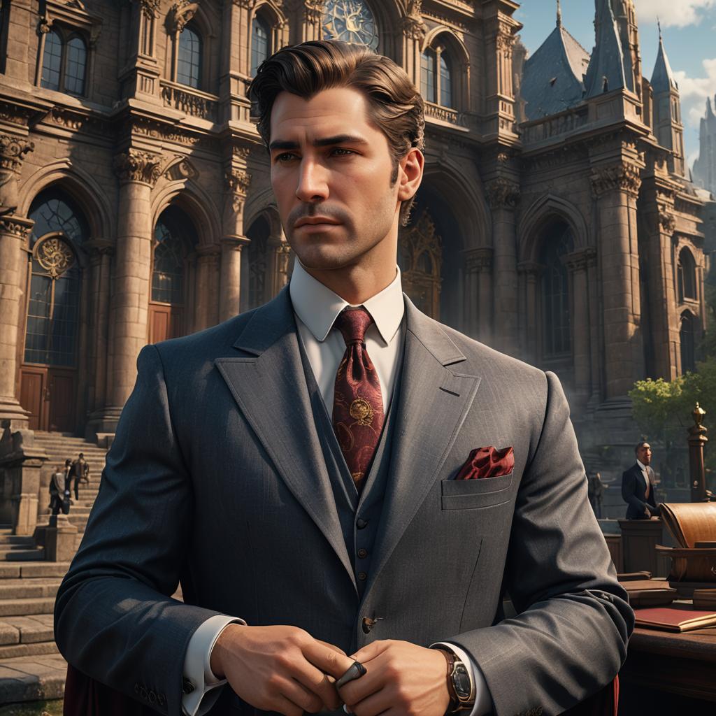 Alex from Stained Ink by Ophelia Kee