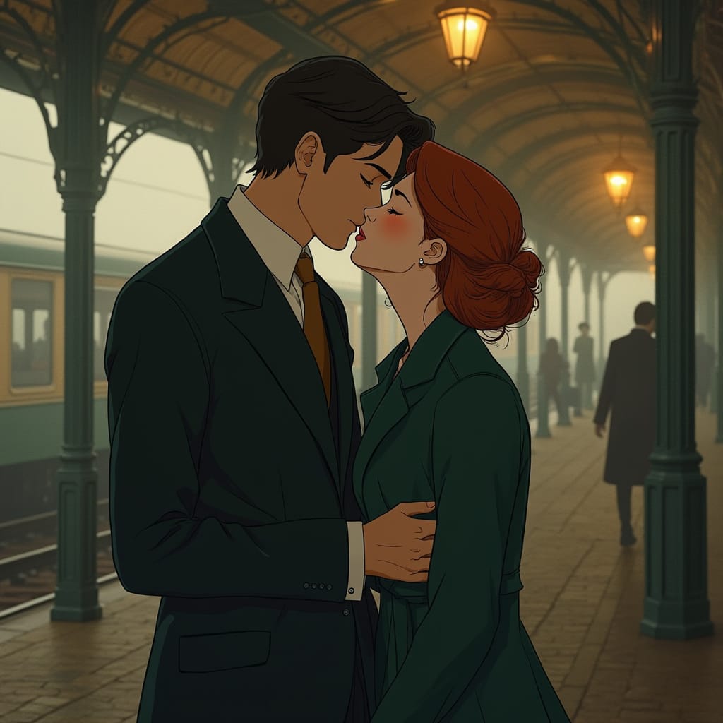 Kyle & Vivian from the Last Train Whistle by Ophelia Kee