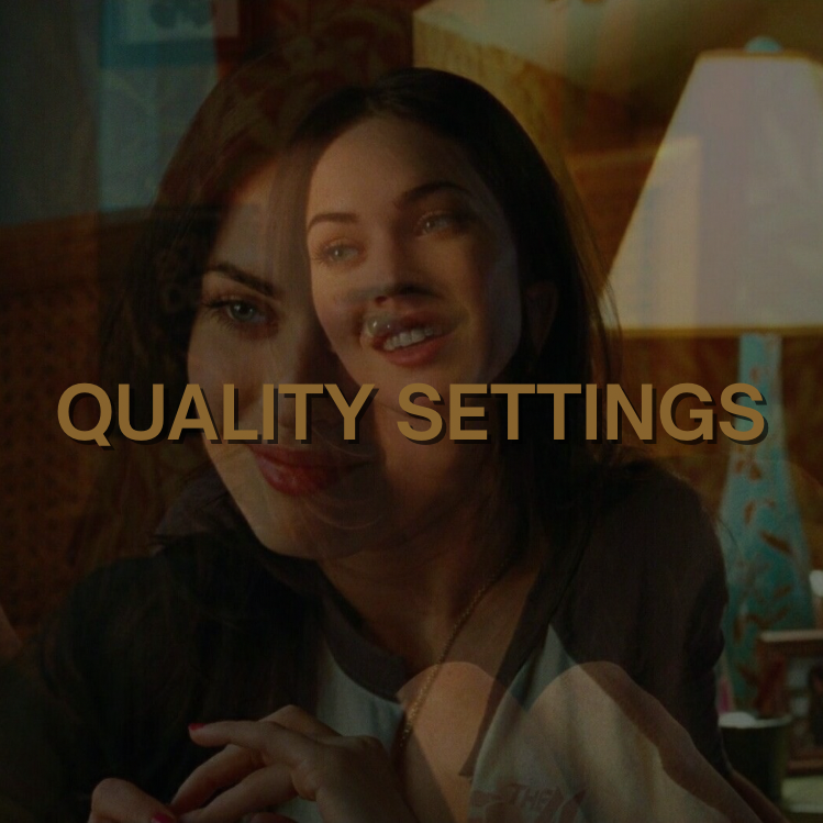 QUALITY SETTINGS - Payhip