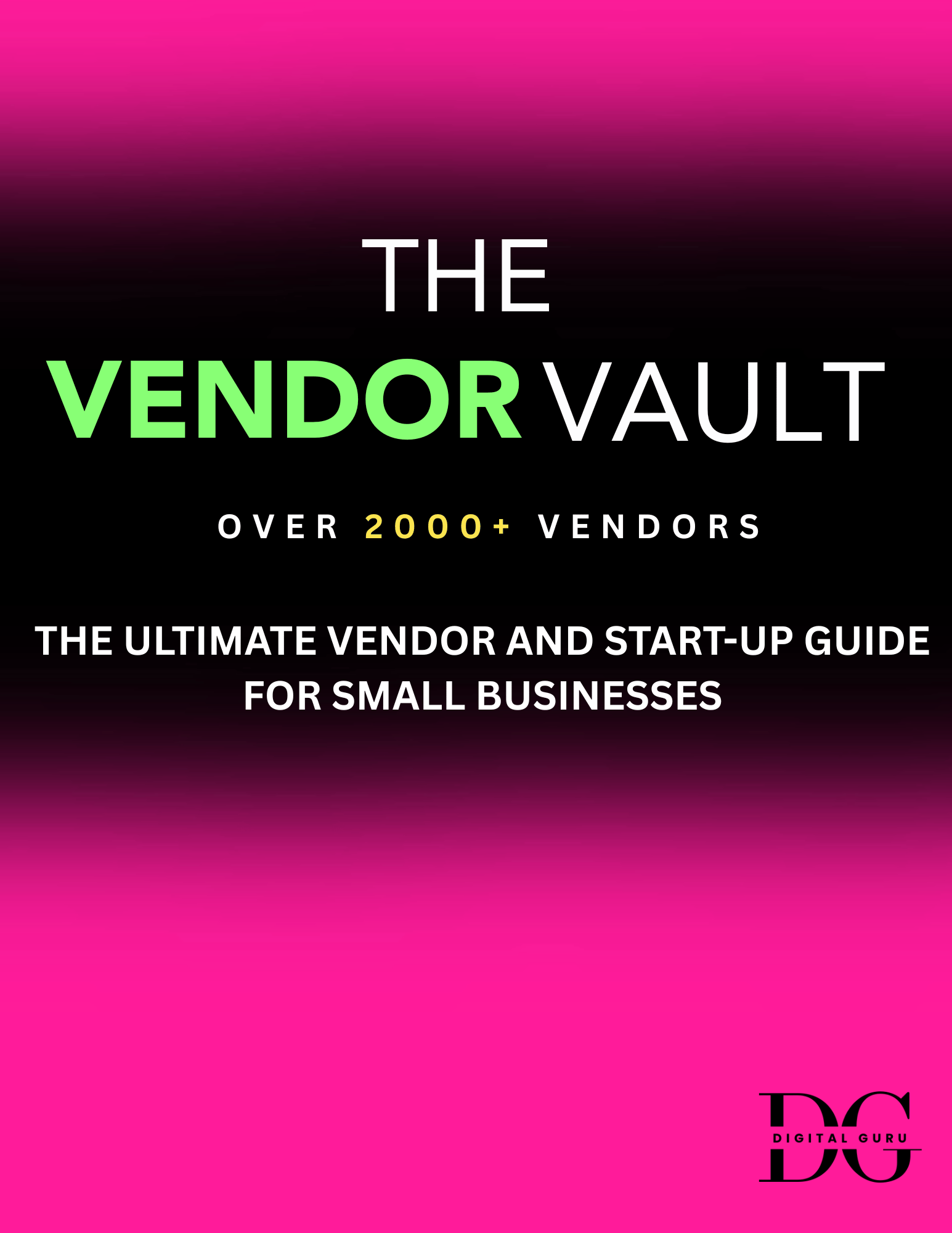 The Vendor Vault - Payhip