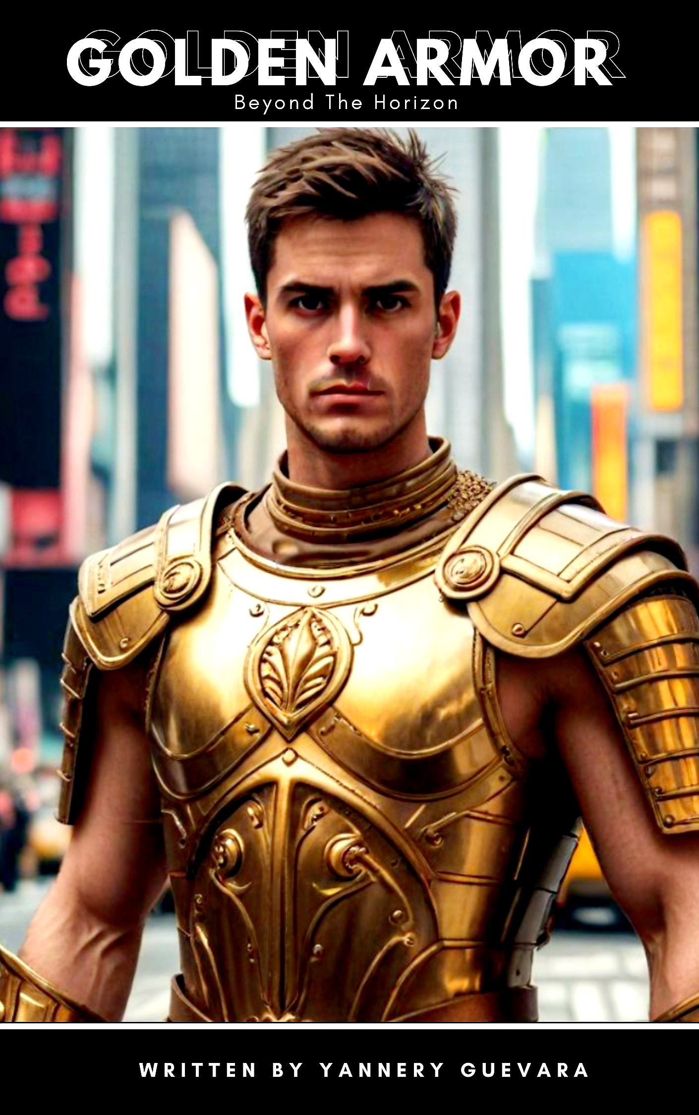 GOLDEN ARMOR EBOOK COVER BY YANNERY GUEVARA AND EBOOKS UNIVERSALES