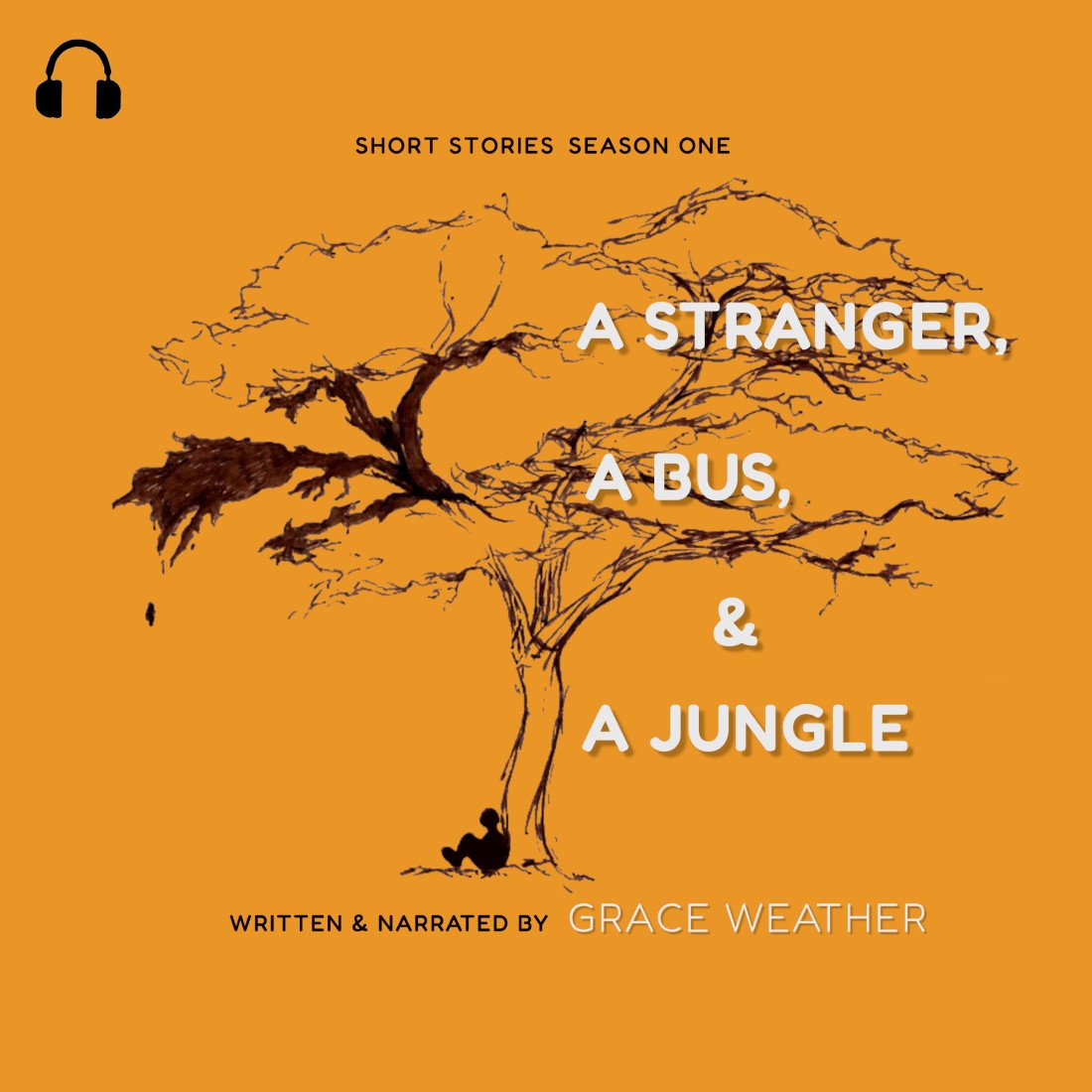 story tree with figure sitting under it