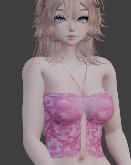 Pink Camo Top