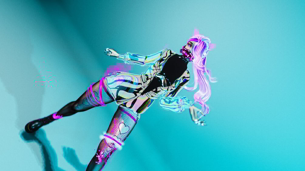 Hologram Hannah | VRChat Avatar | SPS, VFX | PC ONLY