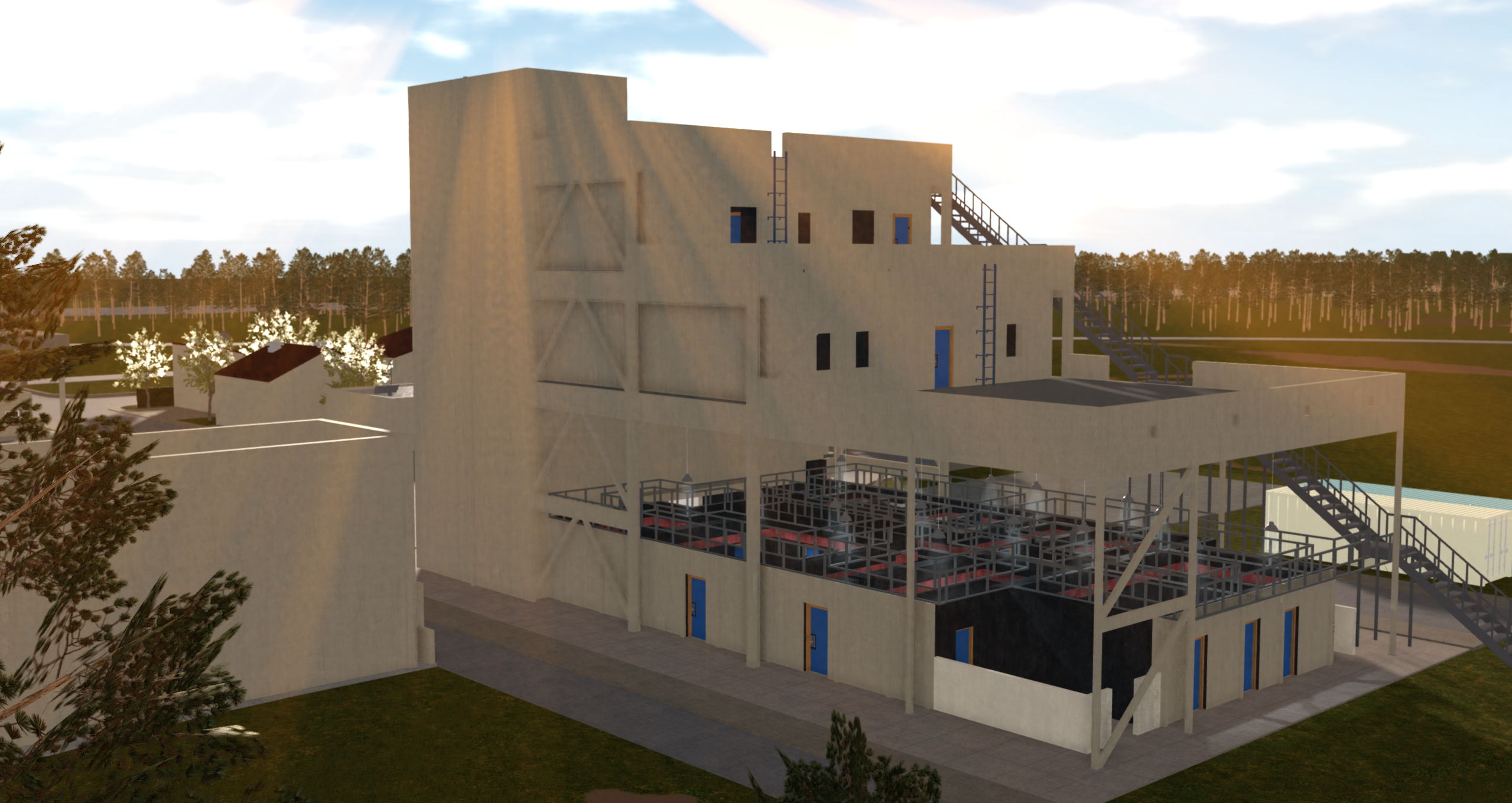 Photo inspiration: Fresh Look at Penthouse Security Operations Training Facility