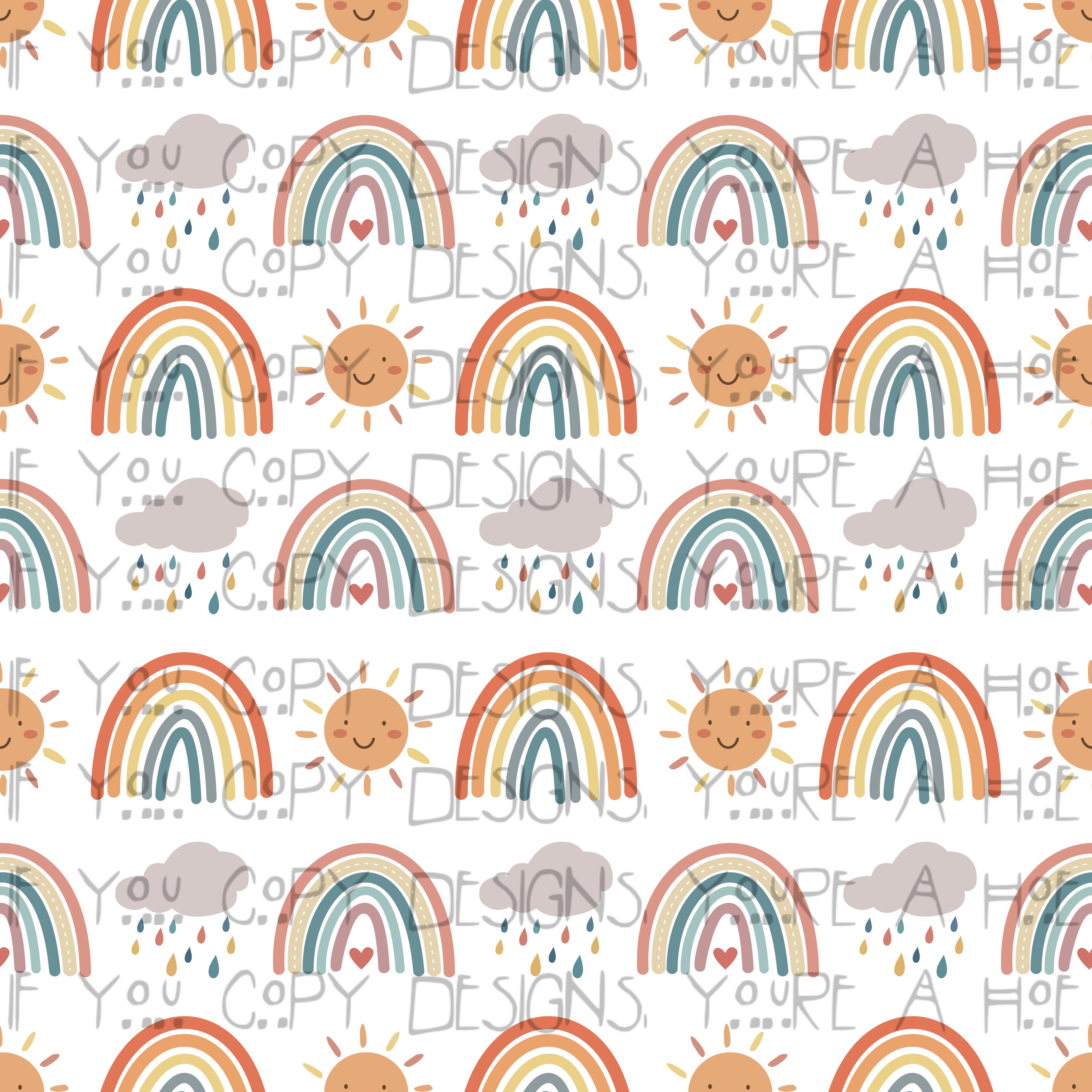 Boho Rainbow Seamless - Payhip