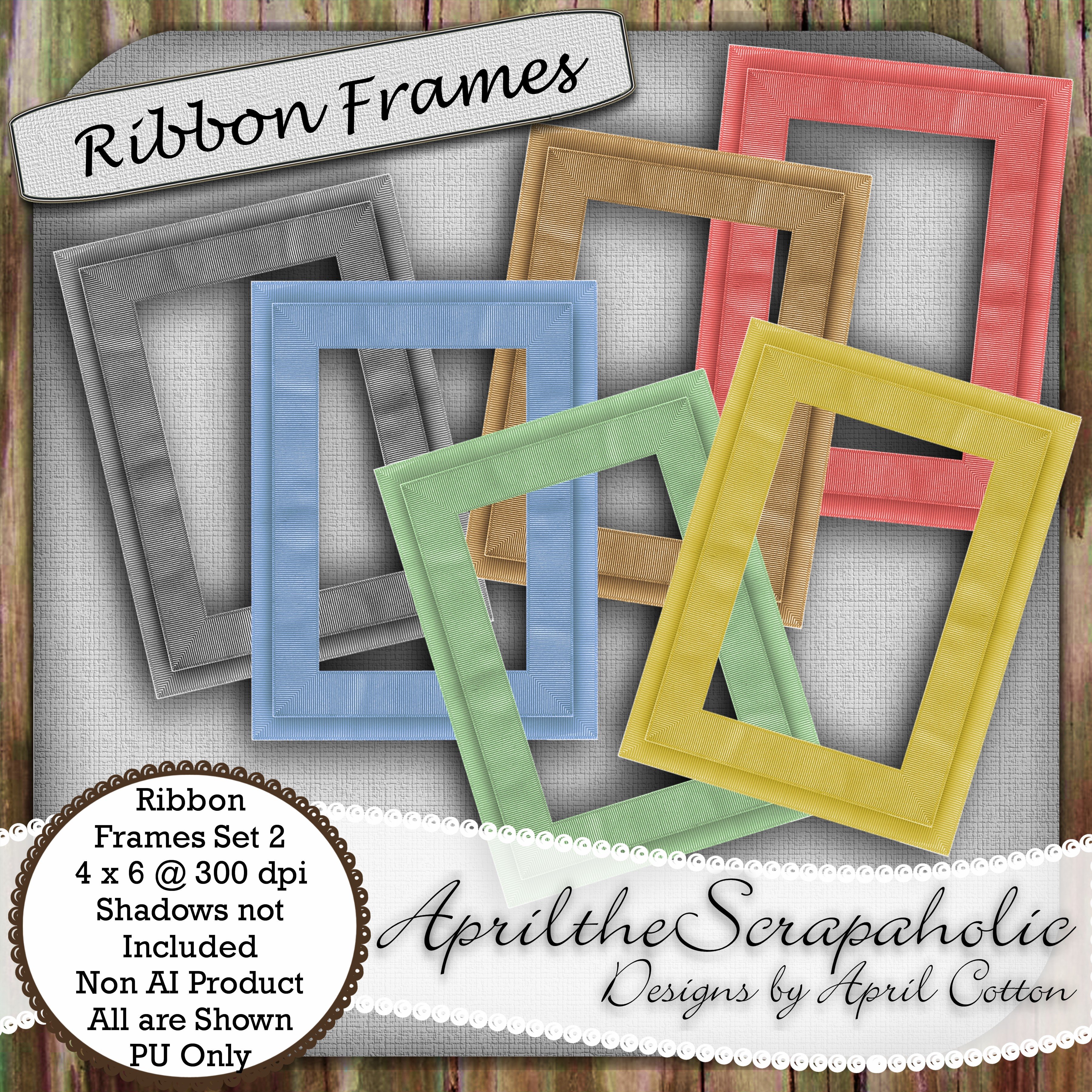 Track Ribbon Frame Ribbon Frames - Set 2 - Payhip