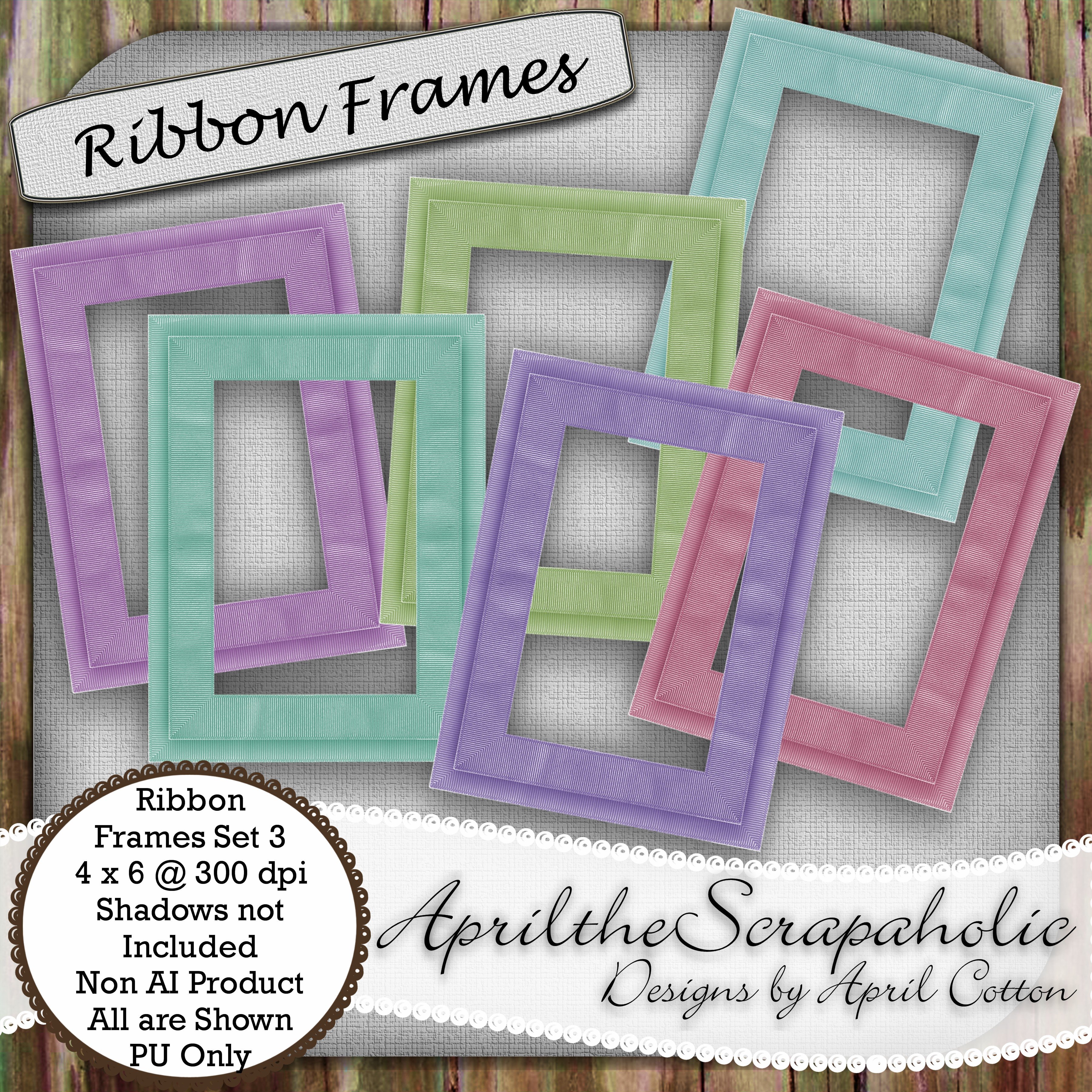 Ribbon Frames - Set 3 - Payhip