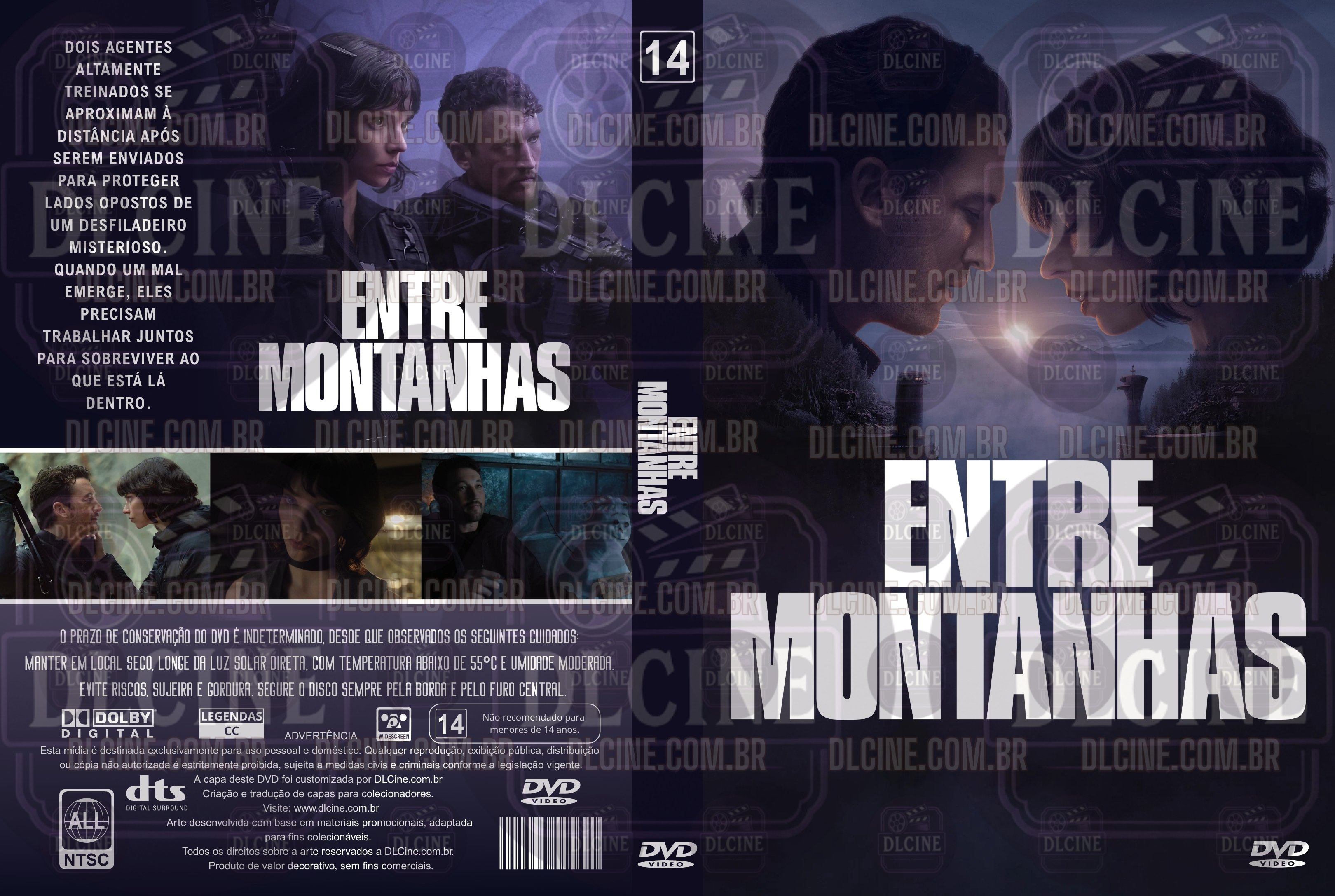 Capa de DVD Filme Entre Montanhas (2025) Capa 4