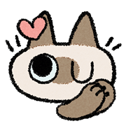49 Cute Siamese Cat PNG Stickers | Funny Cartoon Cat Emotes for Digital Planners & Crafts