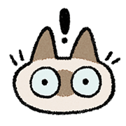 49 Cute Siamese Cat PNG Stickers | Funny Cartoon Cat Emotes for Digital Planners & Crafts