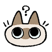 49 Cute Siamese Cat PNG Stickers | Funny Cartoon Cat Emotes for Digital Planners & Crafts
