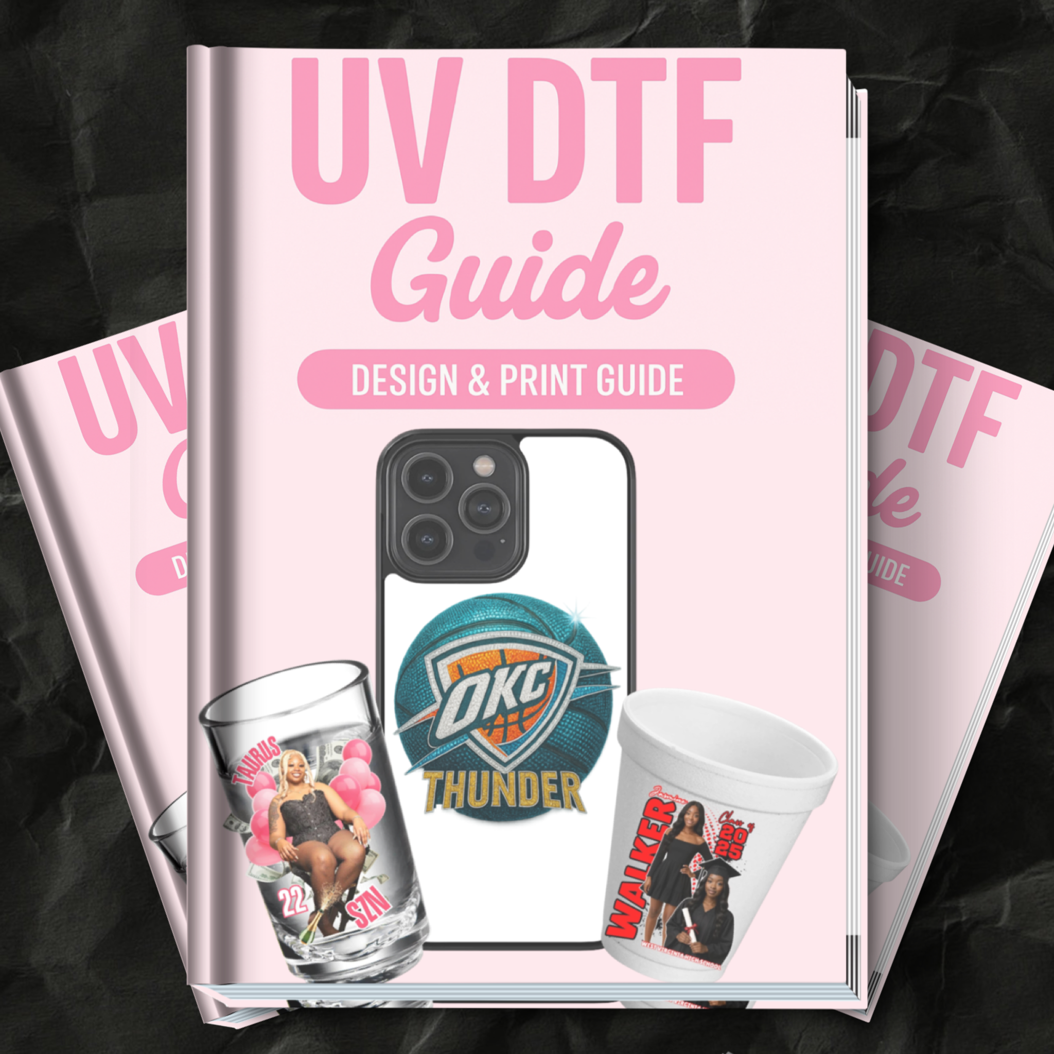 UV DTF Decal Design eBook Free Cup Mockups - Payhip