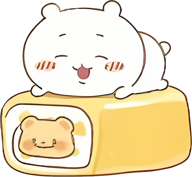 60 Chiikawa & Butter Bear Kawaii Foodie Fun Collection Digital Stickers for Goodnotes, digital planner Journal, kawaii aesthetic clipart