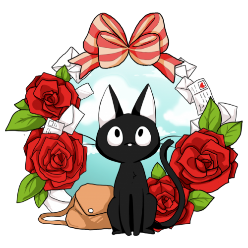 220+ Kiki’s Delivery Service PNG Bundle | Studio Ghibli Kiki & Jiji Clipart | Transparent Background Anime Stickers | Sublimation