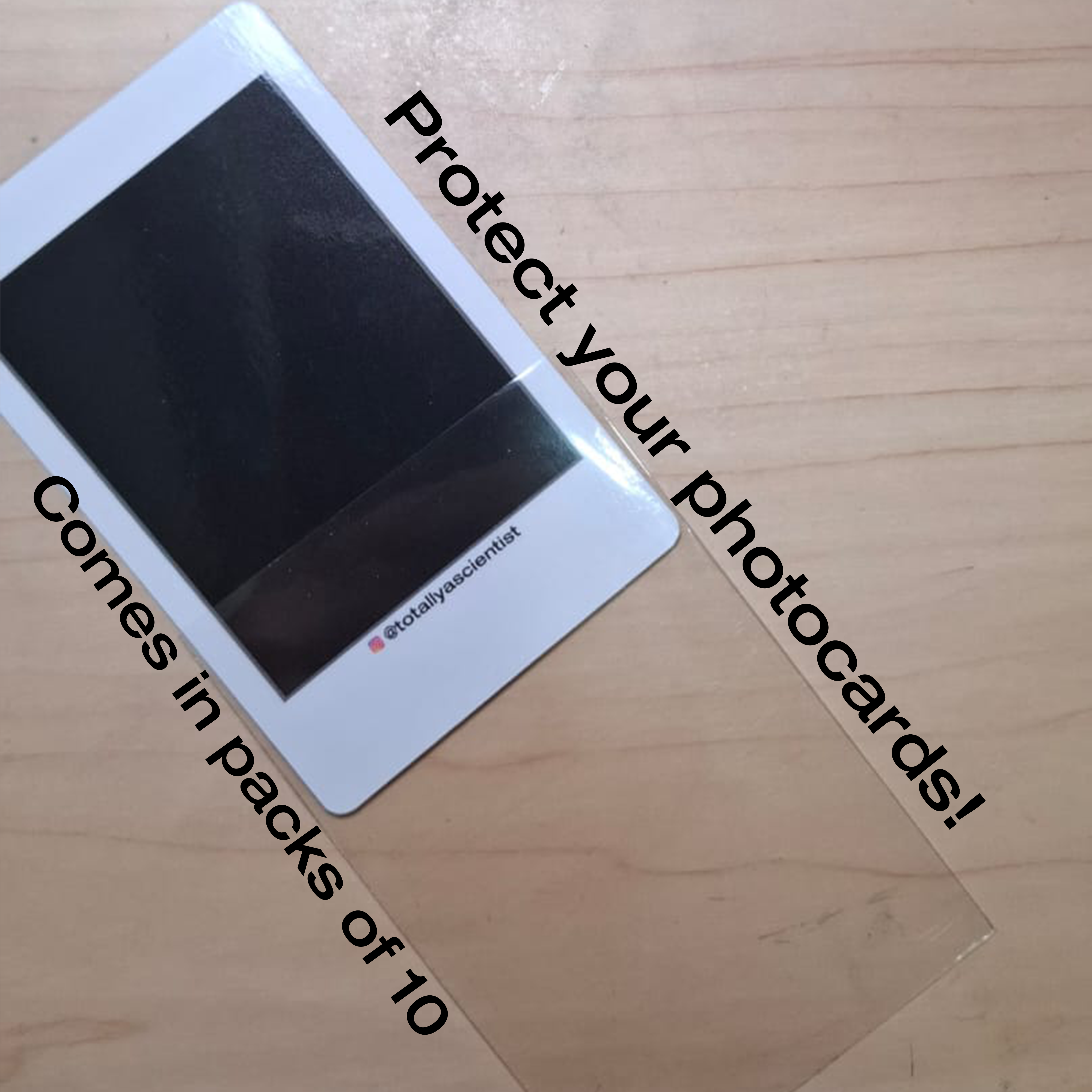 Photocard sleeve protector - Payhip