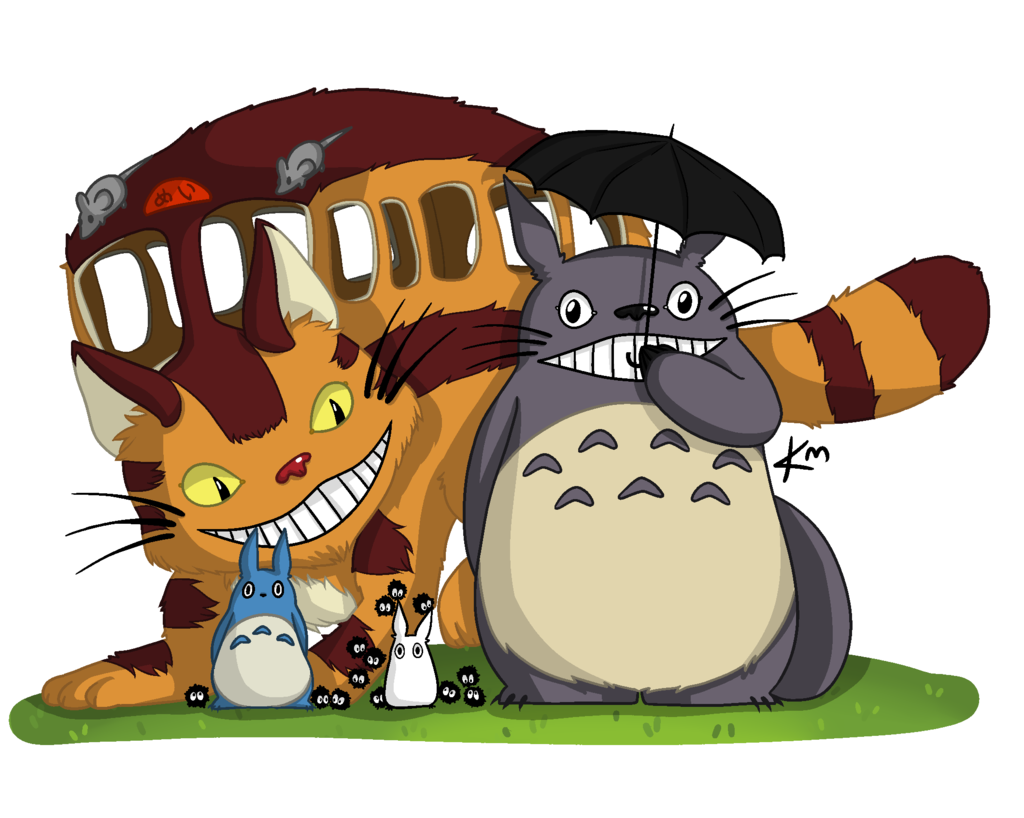 87 Totoro PNG Bundle | Studio Ghibli Digital Clipart | Cute Anime Totoro Graphics | Transparent Backgrounds for Planner, Sublimation