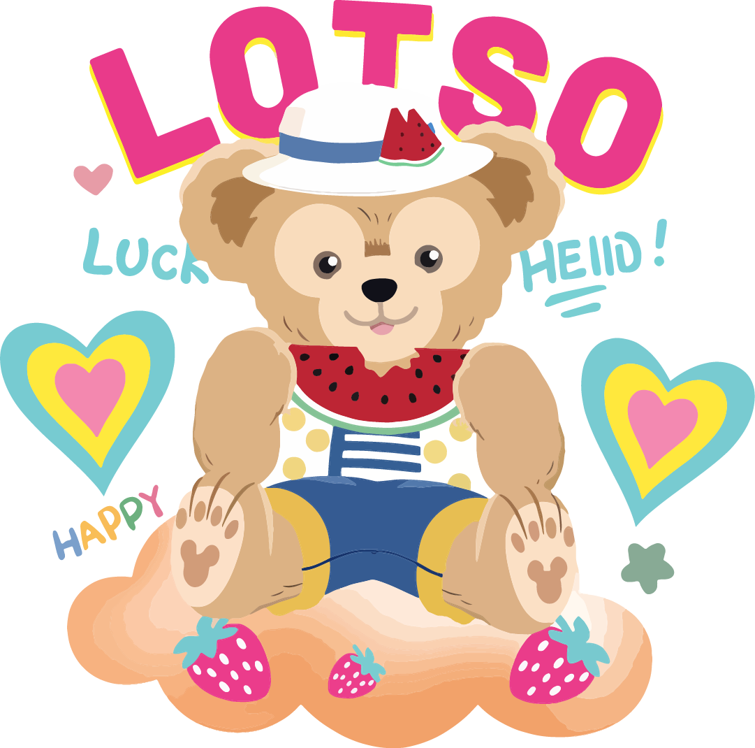 StellaLou Duffy Gelatoni PNG Bundle โ Cute Bunny Bear Cat Clipart for Sublimation, LinaBell Lotso Pastel Kawaii Animal SVG