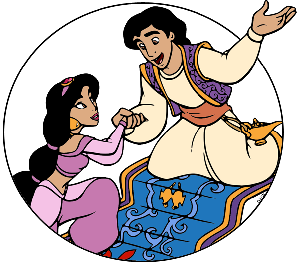 Aladdin Princess Jasmine PNG Bundle – 228 Cute Cartoon Clipart Files | Digital Download for Scrapbook, Sublimation, Crafts & Stickers