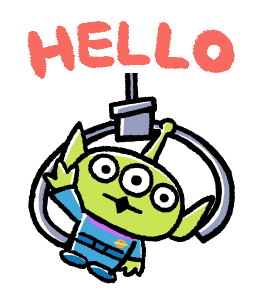 24 GIF PNG Toy Story Alien Pack – Cute Green Alien Clipart, Cartoon Space Alien Stickers, Digital Download, Kawaii Alien Emoji