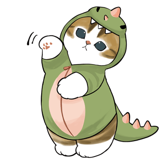 40 PNG Kaiju Nyan Cat Stickers | Cute Dinosaur Cat Clipart | Kawaii Kaiju Nyan PNG Bundle | Digital Download for Planner, Scrapbook