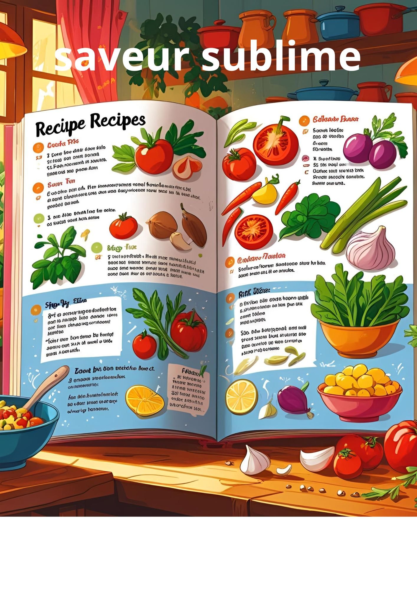store product block Saveur Sublime _ Le Secret des Chefs pour des Recettes Inoubliables. poster