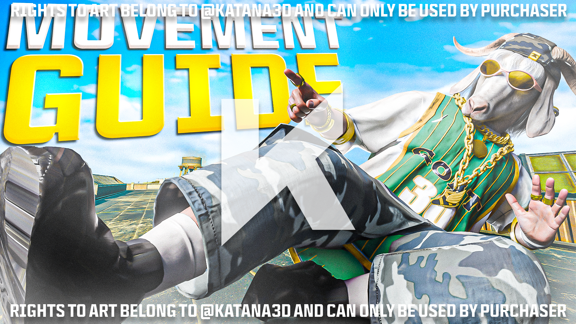COD/Warzone Thumbnail - Goat Movement Guide (2 Versions) - Payhip