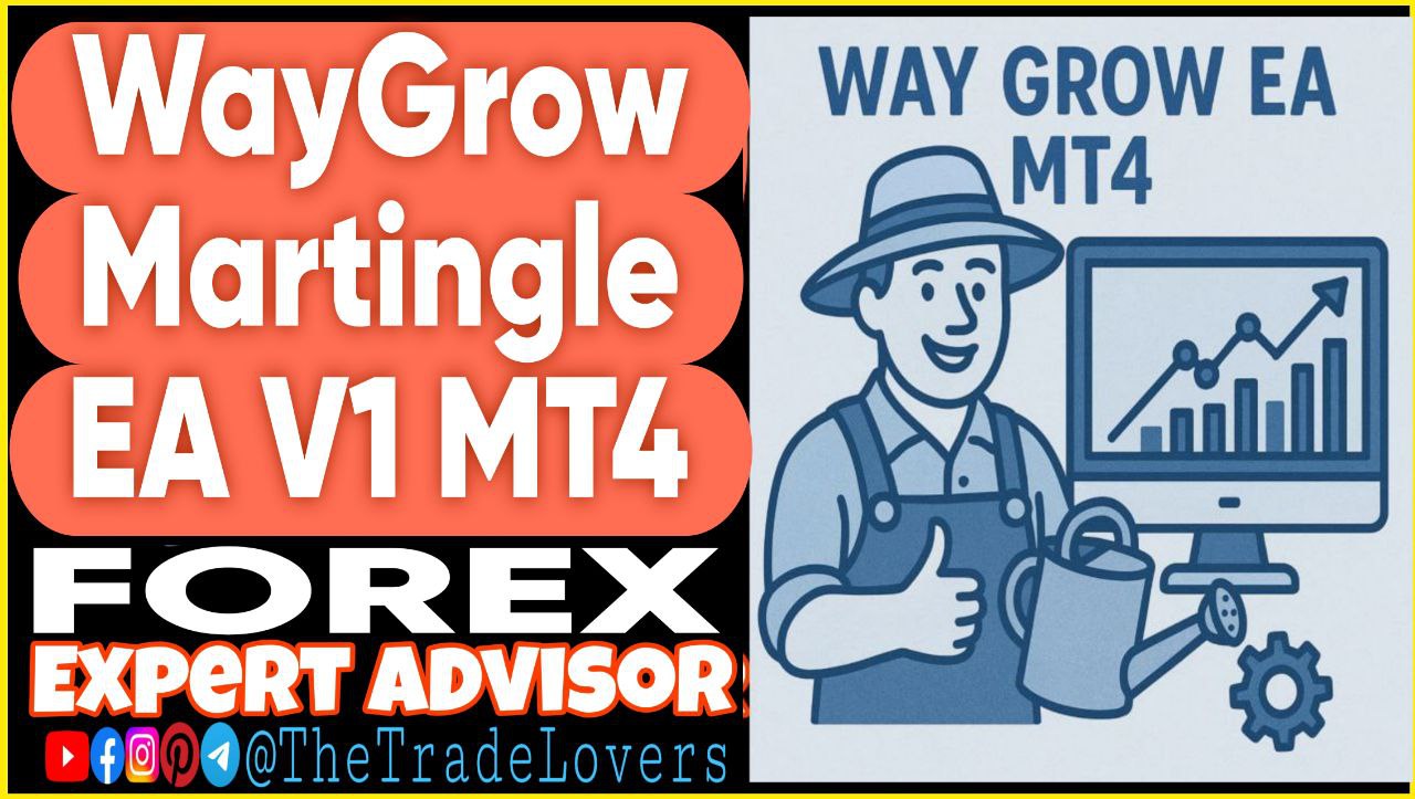 WayGrow Martingale EA v1 MT4 (Works on Build 1441 ) | Forex Robot | MT4 Expert Advisor