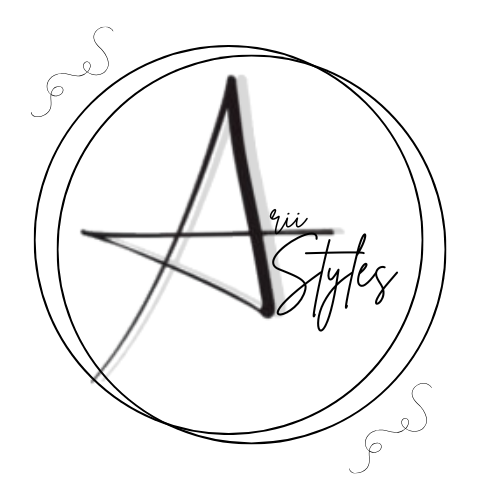 Aryanna Edwards' Logo for her business in graphic design that sells wallpapers, logos, and personal poster templates.