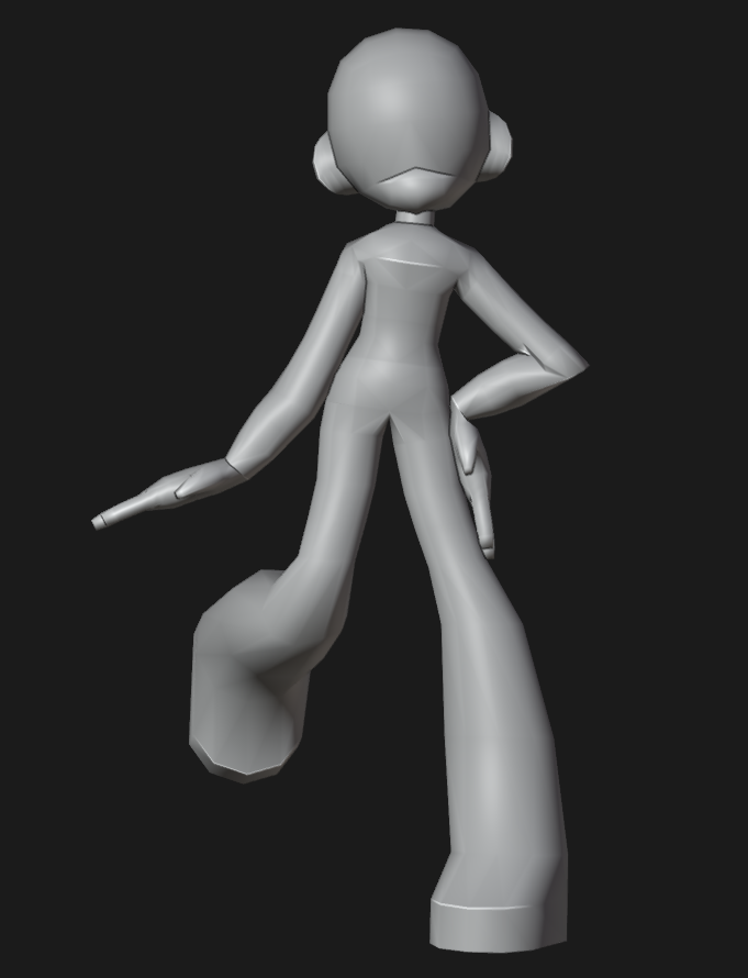 ♡ LOW-POLY BASE | VRCHAT | RIGGED