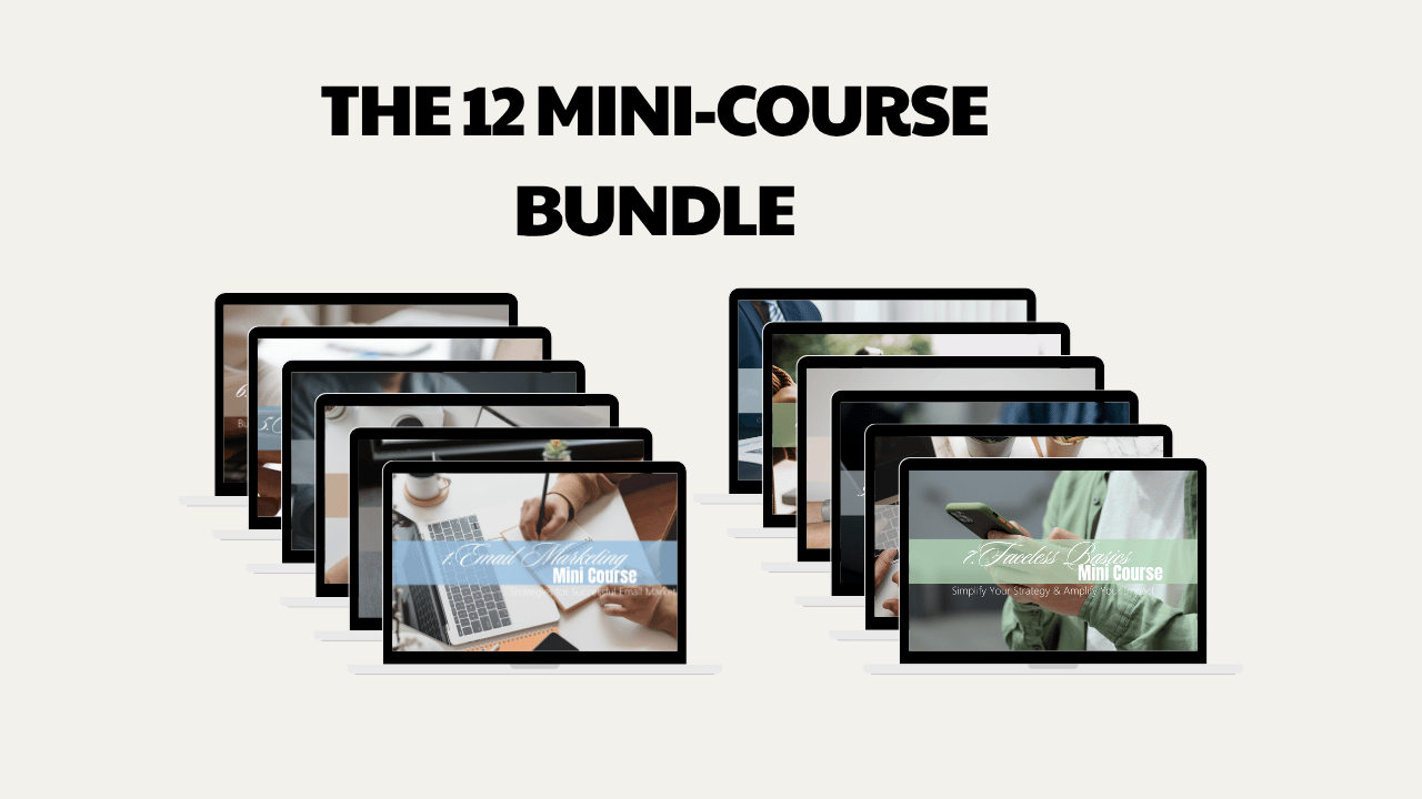 12 Mini Course Bundle - Payhip