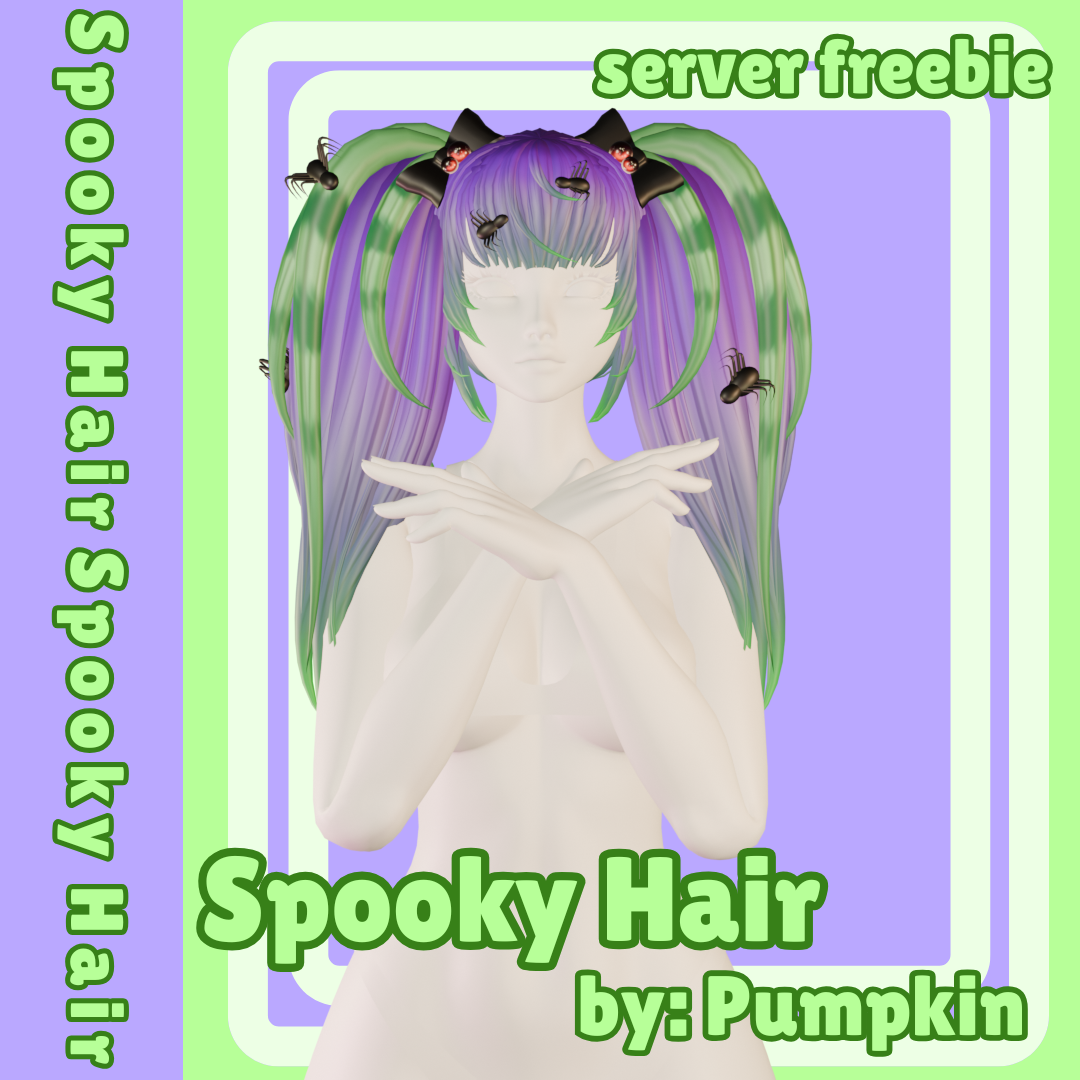 *･☾Spooky༓Hair (Server Freebie)☾･*