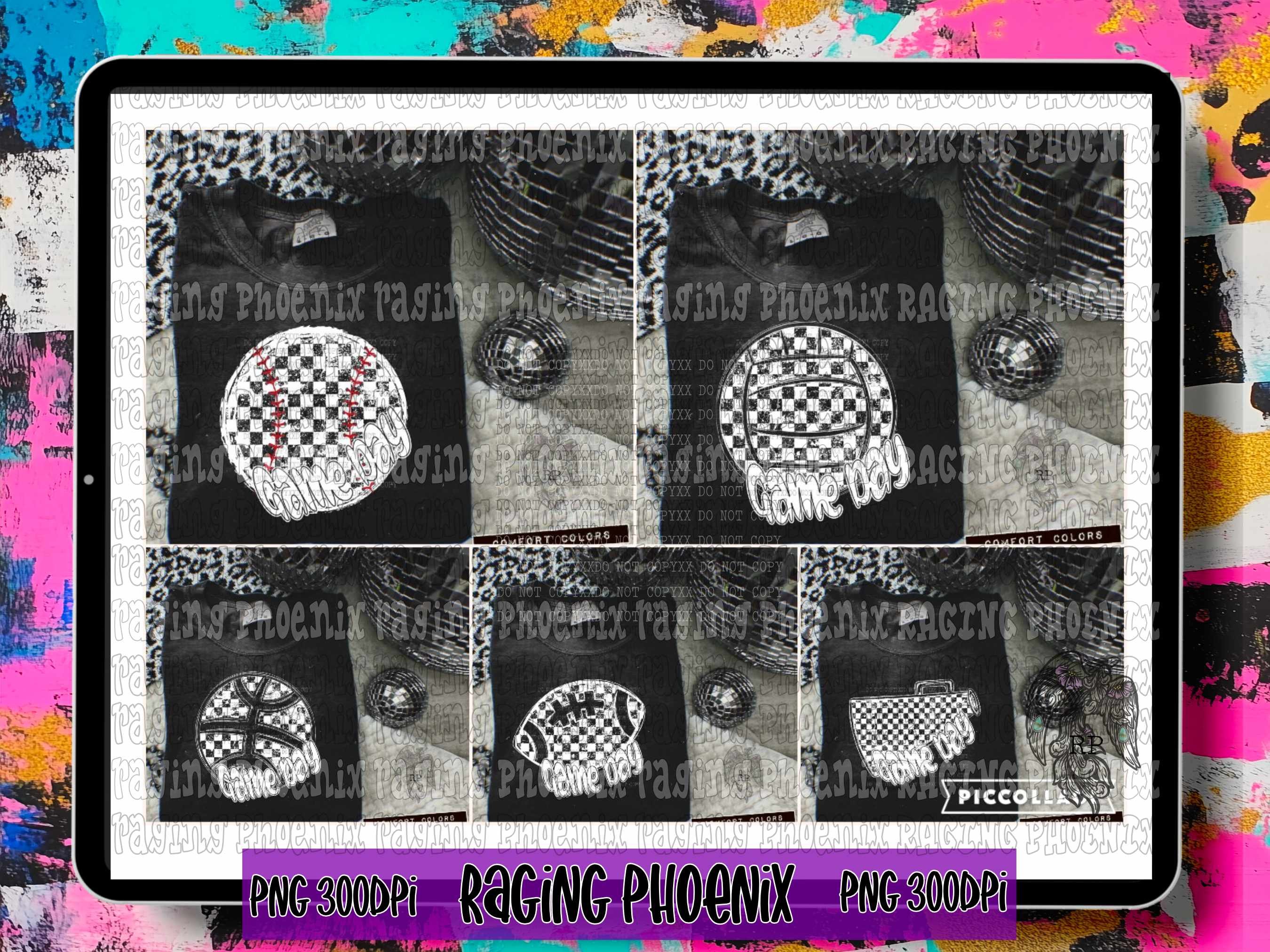 GAME DAY CHECKERED BUNDLE-CB229 - Payhip