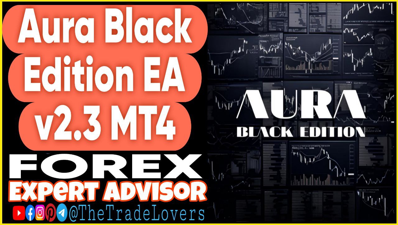 Aura Black Edition EA v2.3 MQ4 Source Code (Works on Build 1441 ) | Forex Robot | MT4 Expert Advisor