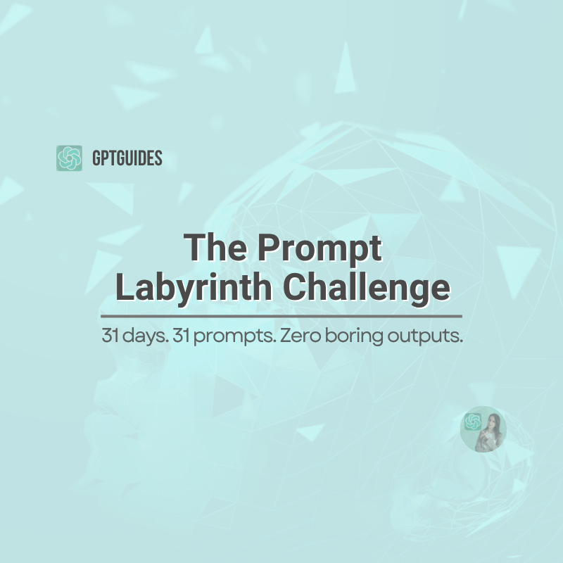ChatGPT prompt challenge for creatives to explore the possibilities of ChatGPT
