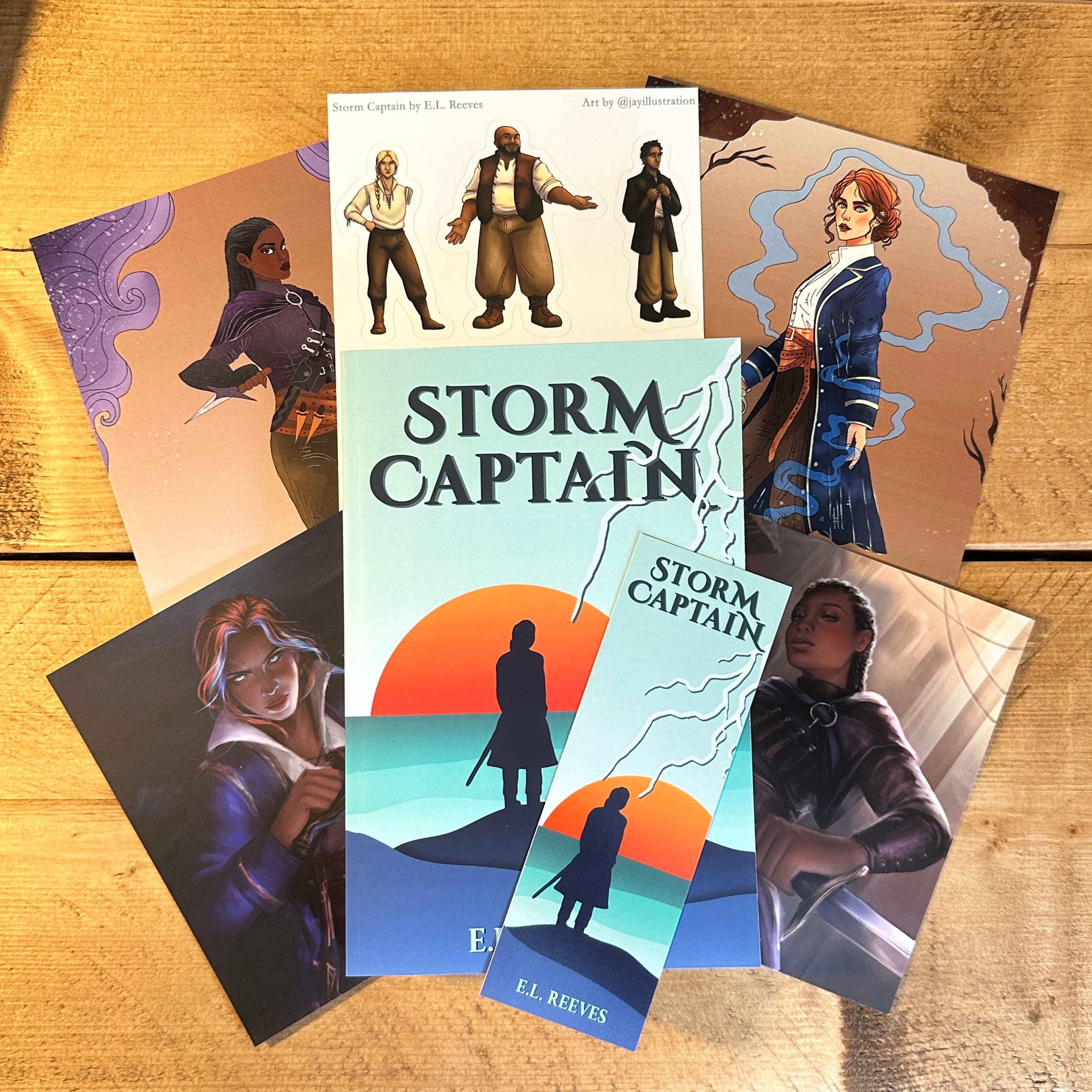 Full Bundle - Storm Captain - Signed Paperback - Payhip
