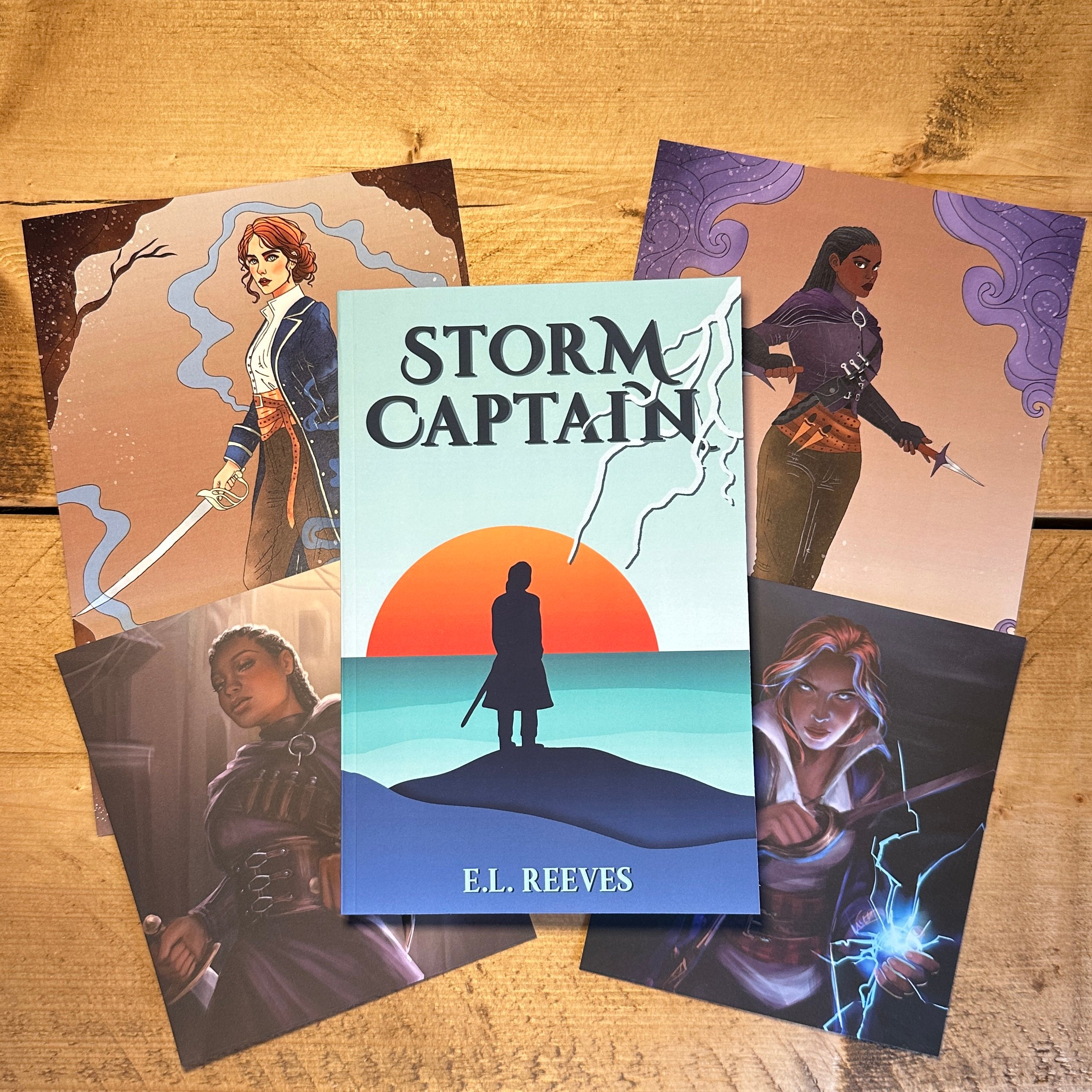 Art Print Bundle - Storm Captain - Signed Paperback - Payhip