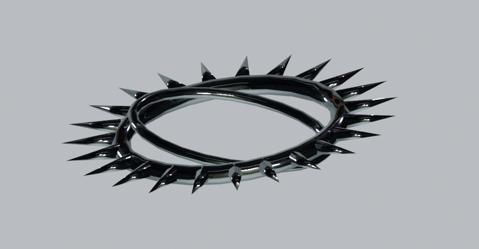 FREE Spiked Halo - Rigged!