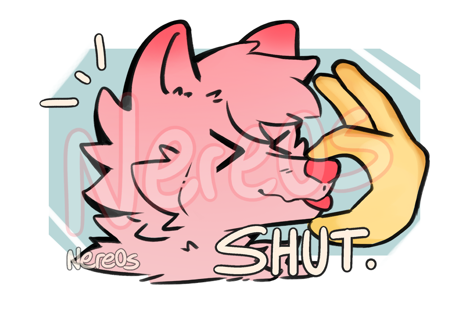 Shut - sticker - Payhip