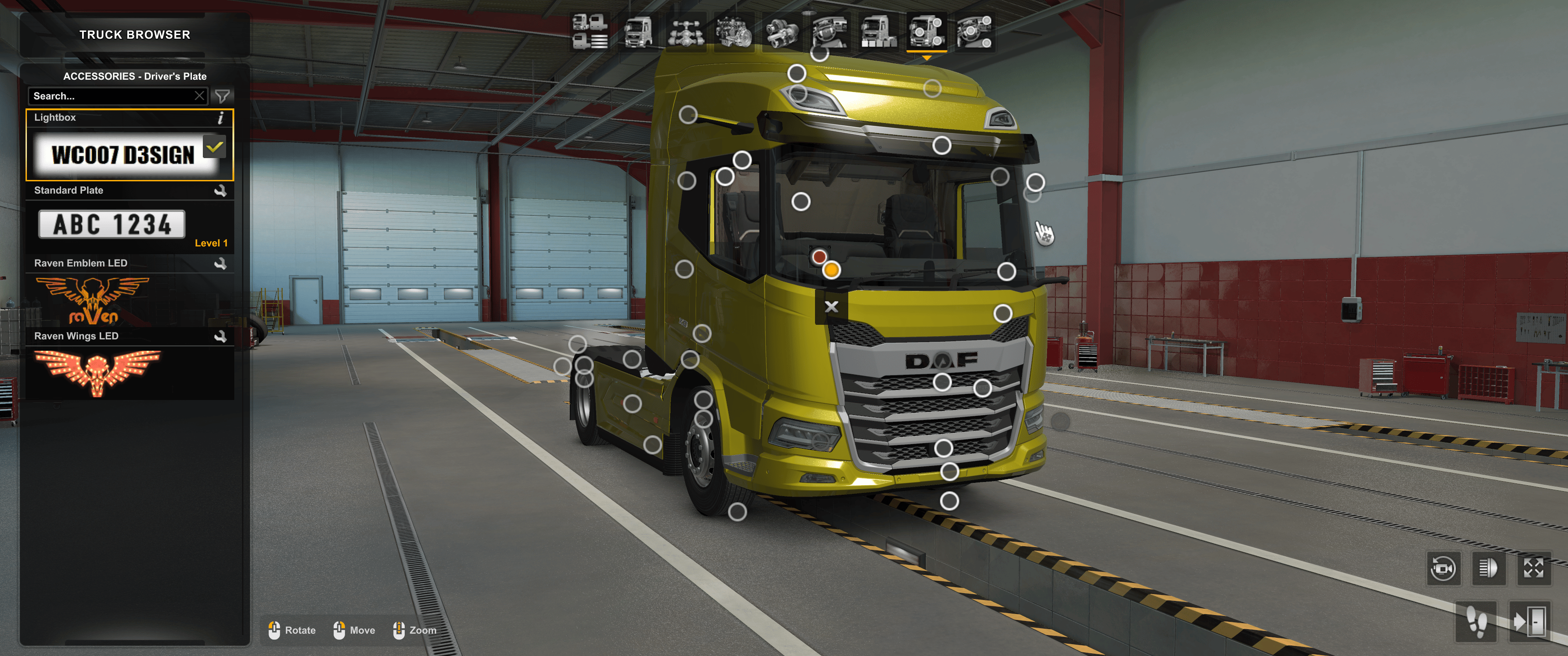 [addon] Stickers for Front glass lightbox - Payhip