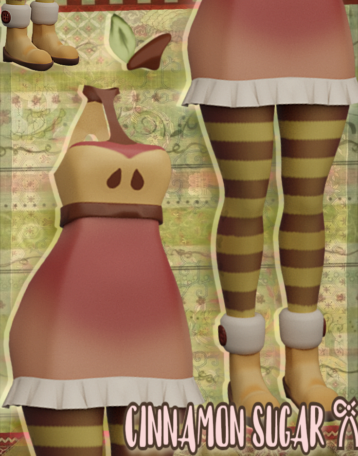 Cinnamon Sugar Set 𐙚 ‧₊˚ ⋅ (E-girl base)