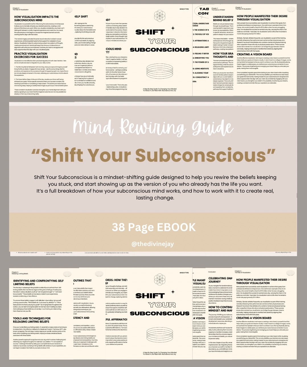 Shift Your Subconscious EBOOK - Payhip