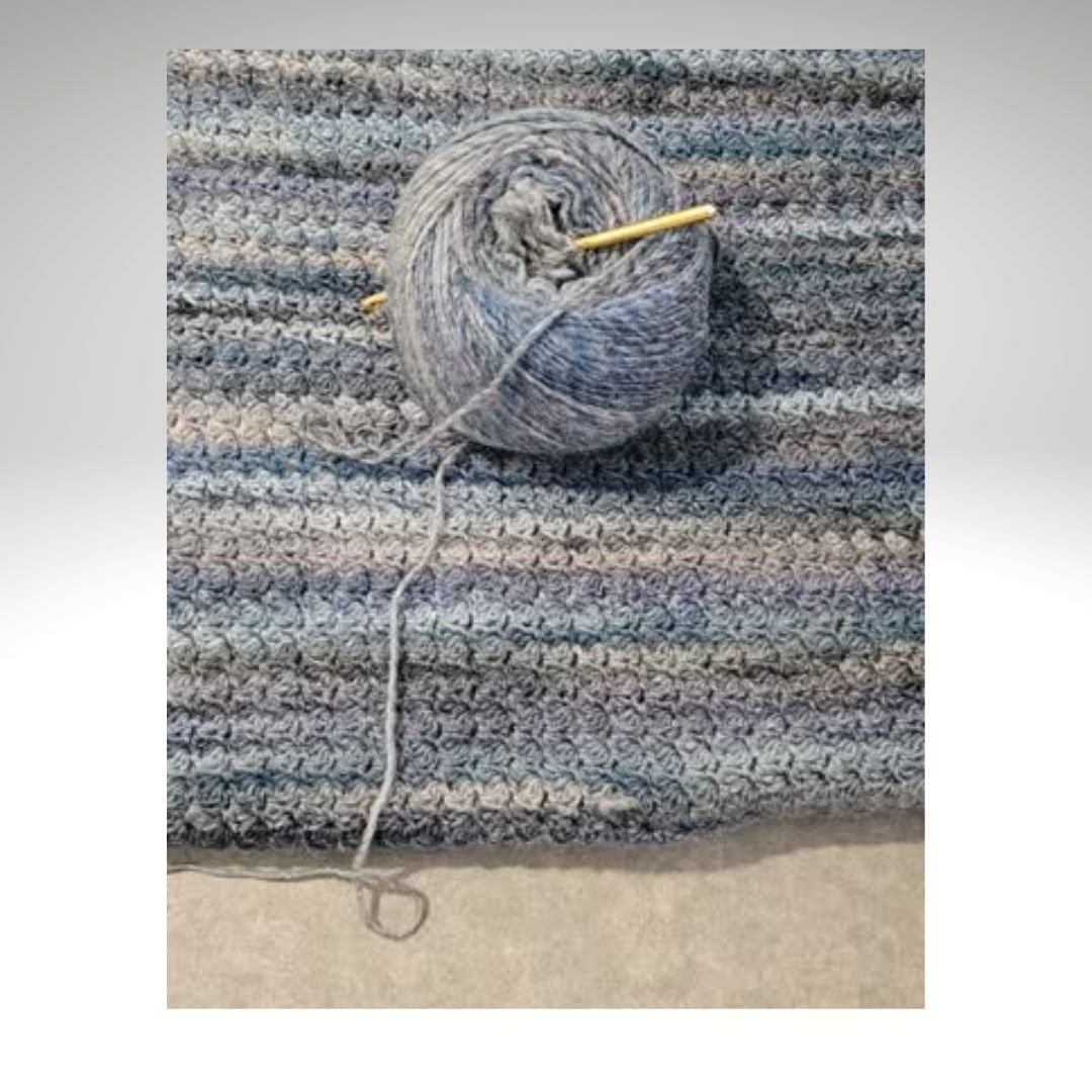 crochet blanket symbolising nurse leader perseverance
