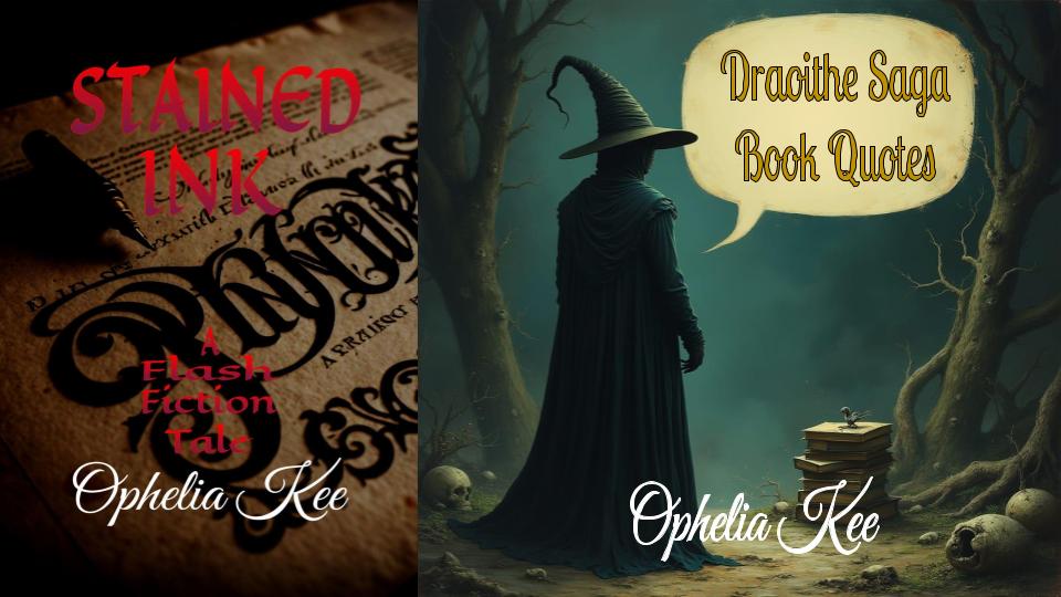 Stained Ink Book Quote