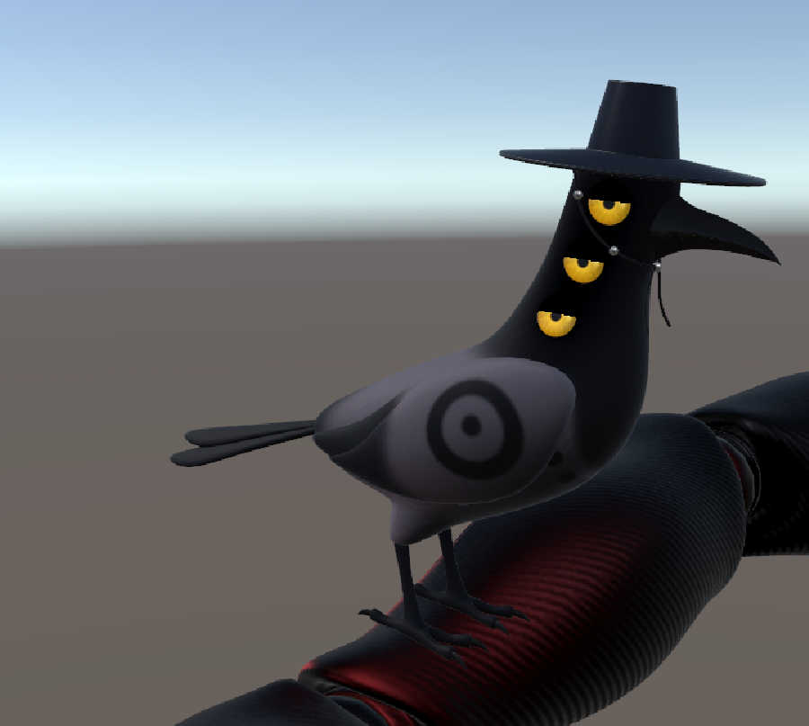 Kpop Bird Companion / Vrchat Asset