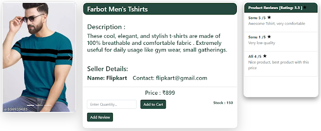 multivendor ecommerce project springboot react js product detail page