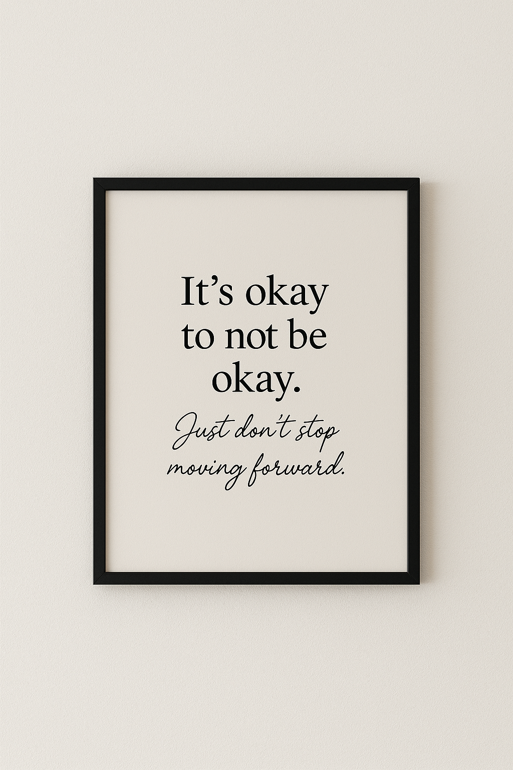 how to stop negative thinking positive affirmation wall art motivational quote digital download printable mental health quote its okay to not be okay print healing quotes for women self care affirmations printable minimalist inspirational printabl